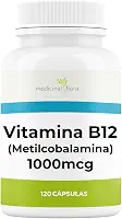 Vitamina B12 Metilcobalamina 1000mcg - 120 Cápsulas