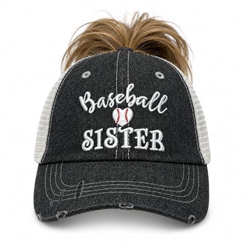 Gorra Baseball Sister para Mujer y Niñas Dark Grey miniatura 1
