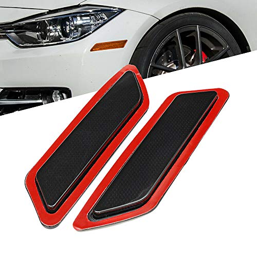Image of Bumper Crystal Smoke Reflector Side Marker Lights 2011-2015 For BMW F30 F31 3-Series Base Model (Smoke)