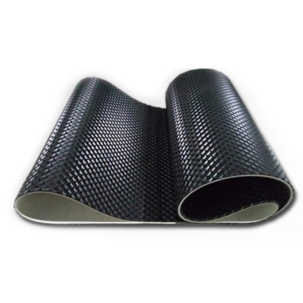 YJEUZCD Light-Duty Conveyor Feed Belt, Commercial Production PVC Conveyor Belt, Warehouses Factories Transport Bucket Pulley Belt Material(3.9x82.0 ft)