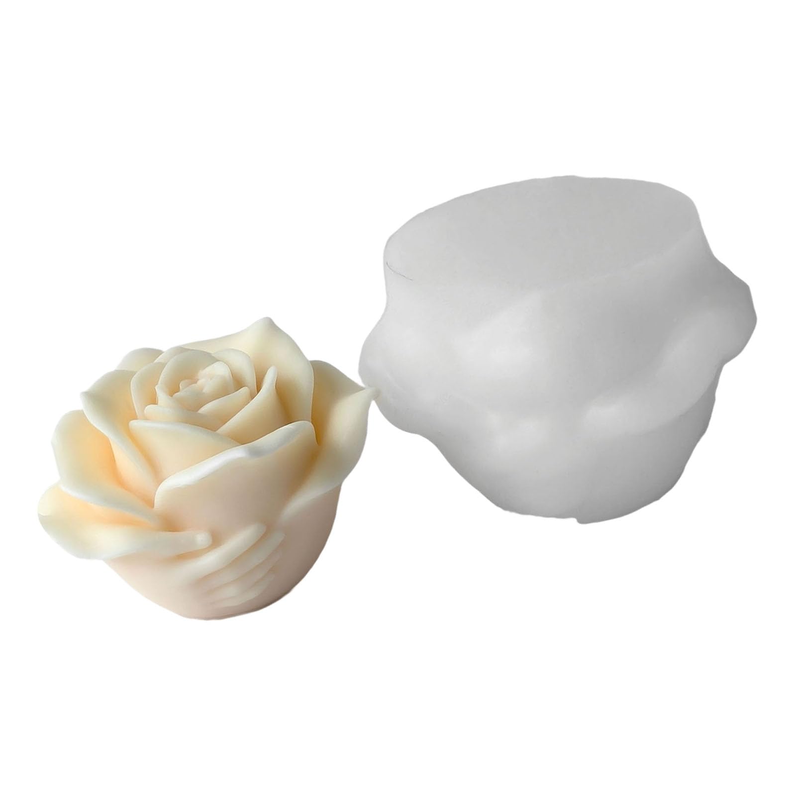 NEWFT Silicone Molds Easy Demolding for Making Soap Multipurpose Silicones for Epoxy Resin Craft Floral Mold for