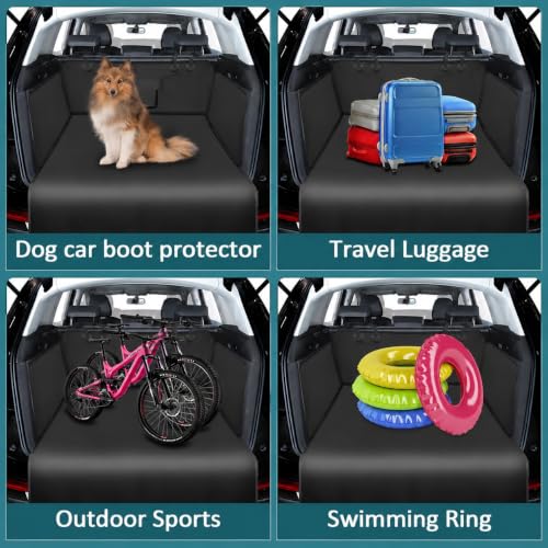 Protector de maletero para perro ideal en VW T-Roc para viajes limpios 8