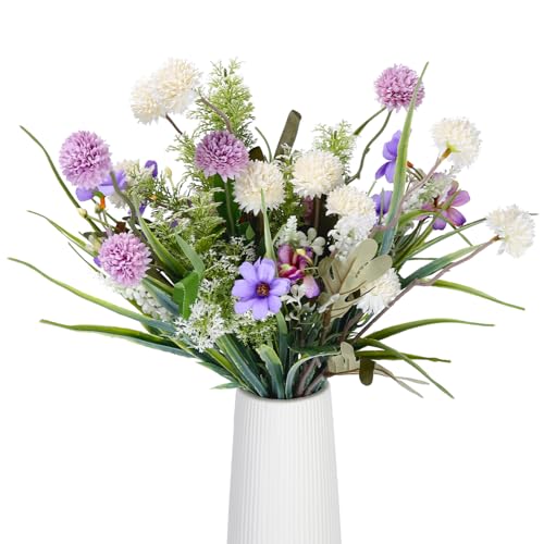 Fleurs Artificielles Centres Table Mariage DIY Champagne Arrangements Bouquet de Fleurs...