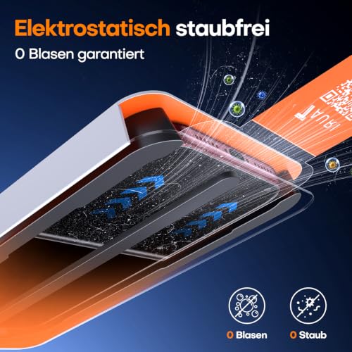 TAURI für iPhone 18 Pro Sichtschutz 6,3 Zoll - 2 Stück – Ansicht 5