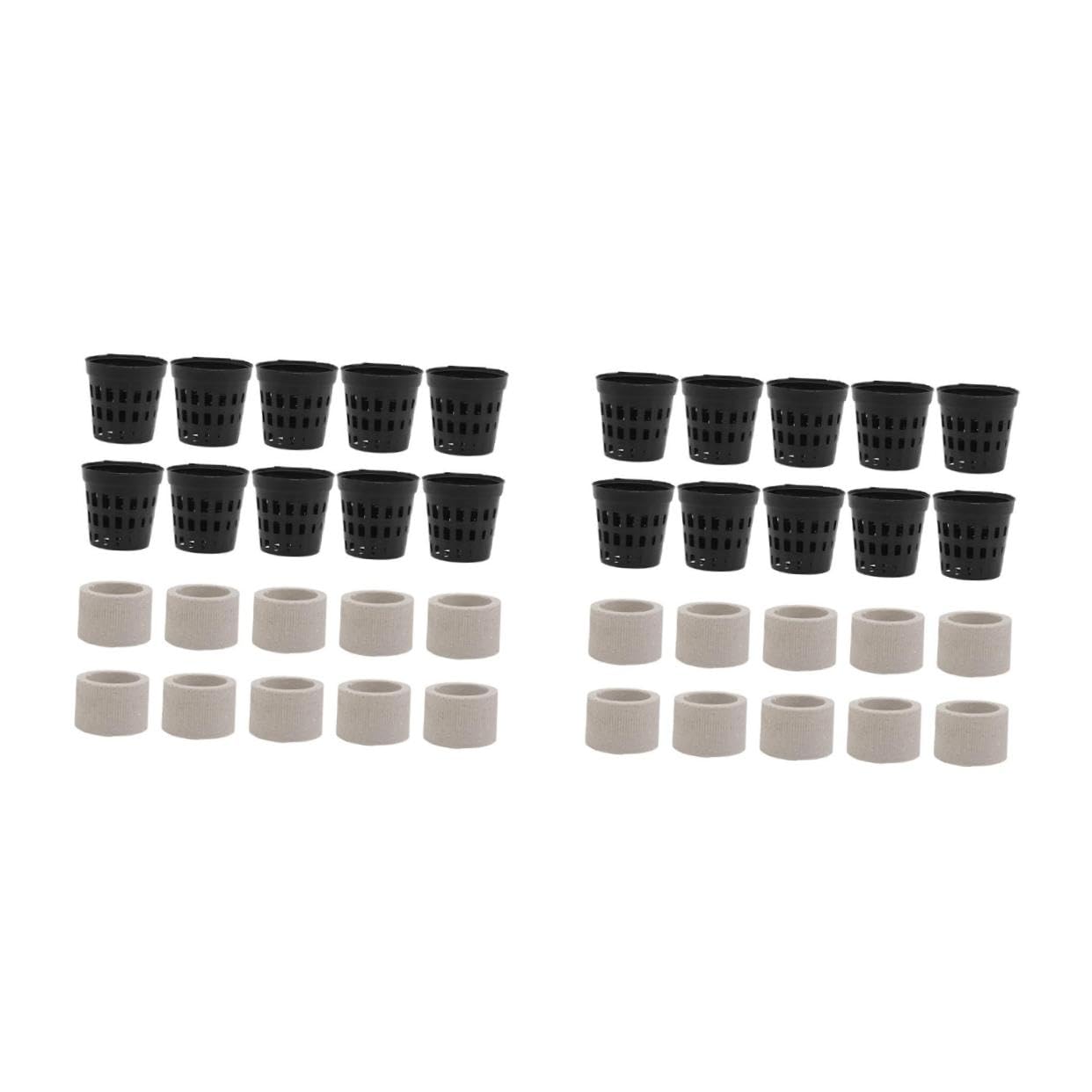 YARNOW 2 Set Coppa per piante acquatiche accessorio per piante acquatiche per acquario attrezzo per riparare le erbacce acquatiche fissatore per piante d'acquario ceramica