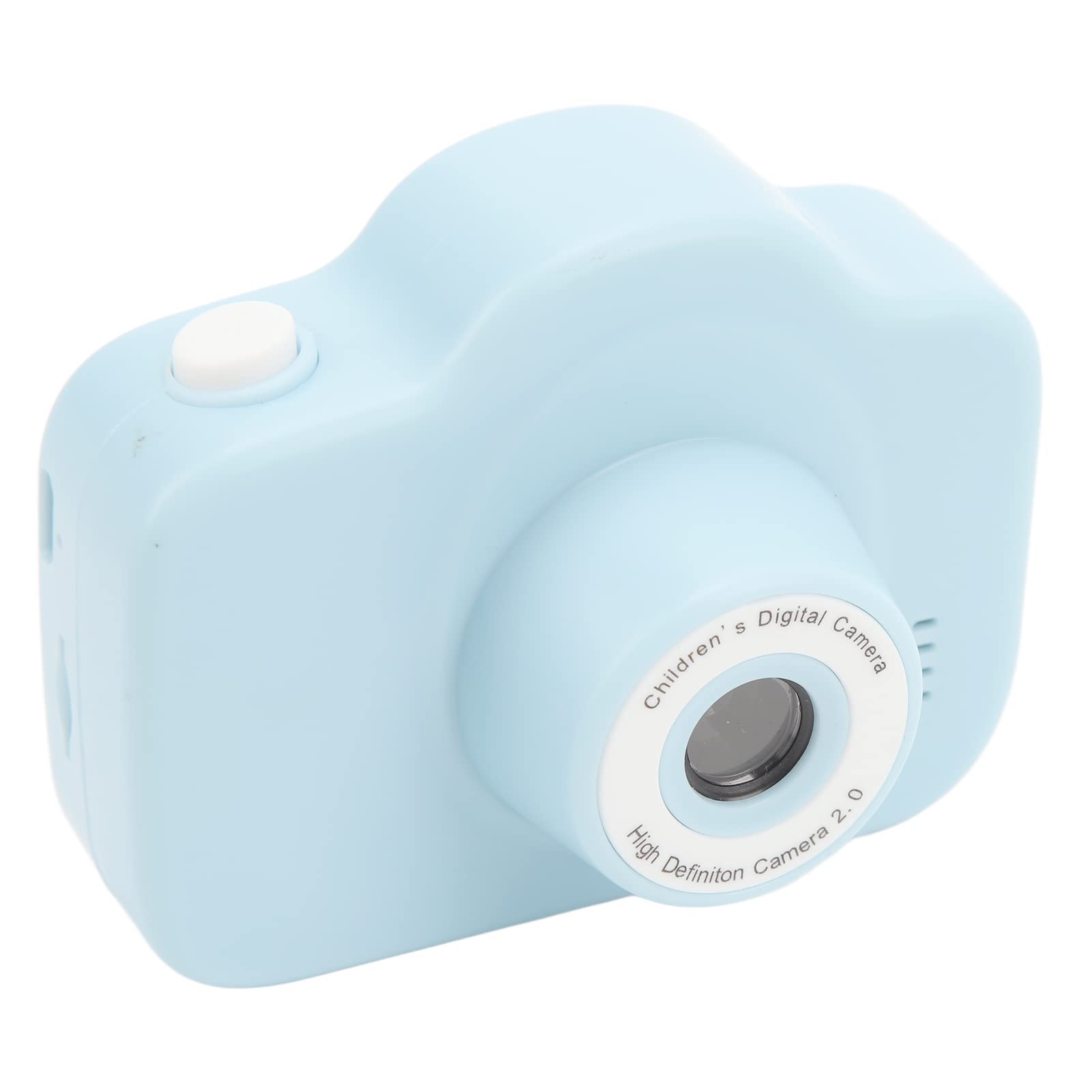 Kids Digital Camera 28 Photo Stickers One Kids Camcorder Toy 2000W HD Rechargeable for Toddlers (Blue)