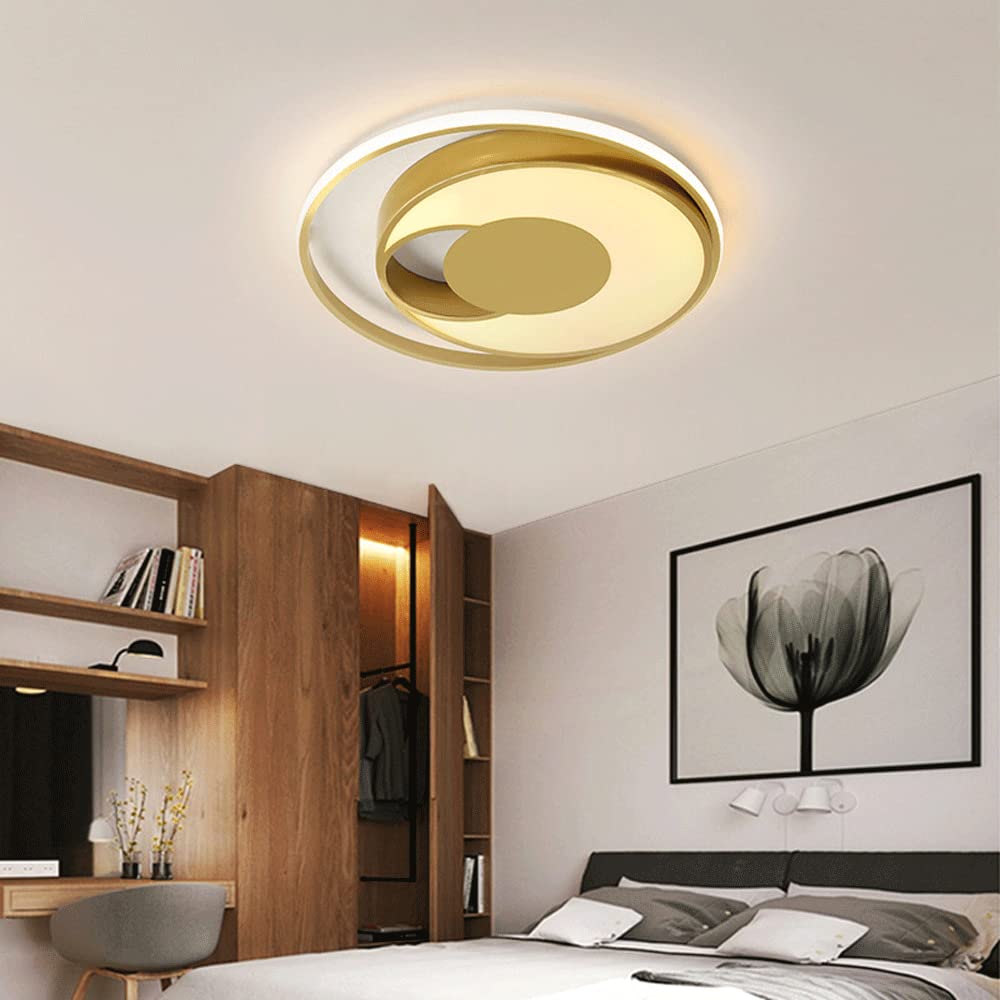 Plafoniere a LED in legno, plafoniere rettangolari con telecomando Lampade a soffitto in legno dimmerabili per soggiorno 3000K-6500K Illuminazione interna moderna per luci da balcone per scale corrido