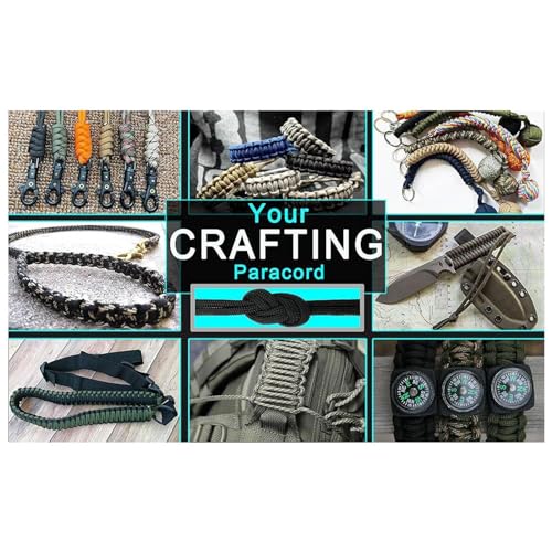 Corda Paracord, Corda de para serviço pesado | Corda de nylon longa e forte de 100 pés,Corda de barr