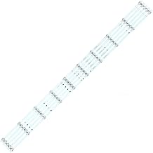 LED Backlight Strips for 55 TV Fit for Sansui Smx55f3uad Smx55n1unf JL.D550A1330-006BS-M_V011kit-5pcs