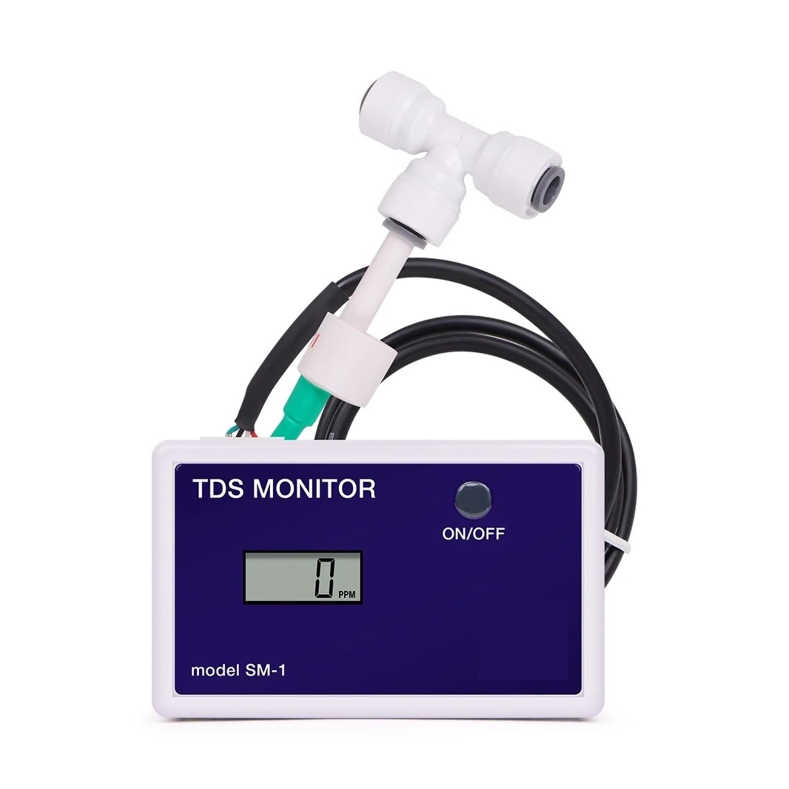 Medidor de TDS Simple y Triple SM1, comprobador de Calidad del Agua en línea, Monitor Digital de oxígeno disuelto y salinidad.