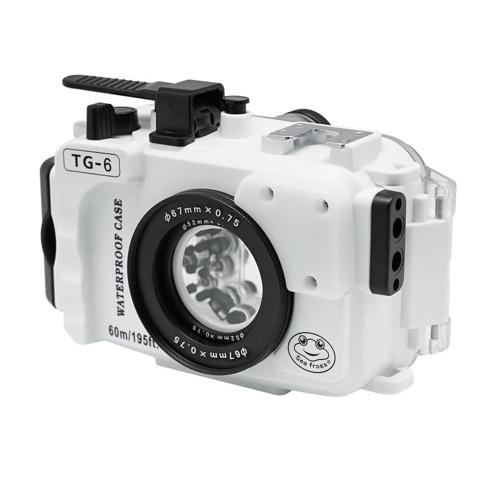 Amazon.com : Seafrogs Underwater Housing for Olympus TG-6 60M