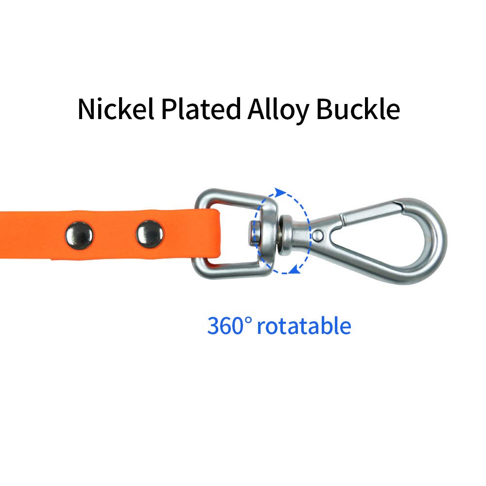 Long Dog Leash Waterproof Recall Training Lead Outdoor Long Line Great for Training, Beach, Play, Camping, or Backyard - 5