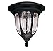 Savoy House 5-1505-BK Two Light Flush Mount