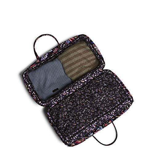 Vera Bradley Women's Signature Cotton Lay Flat Travel Duffel Travel Bag, Foxwood, One Size