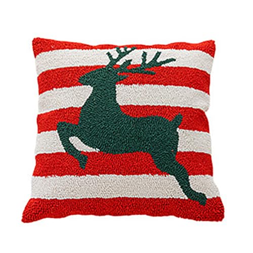 クリスマス枕/枕カバーポリエステル綿ぬいぐるみスロー枕ホームソファ装飾ソフトクッションカバー 1 PC 寝室クリスマスオフィスチェア枕カバー