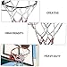 Happyyami 1pc Tricolor Heavy Duty Basketball Net Chain Mesh for Outdoor Indoor Courts Quick Installation for Schools Facilities