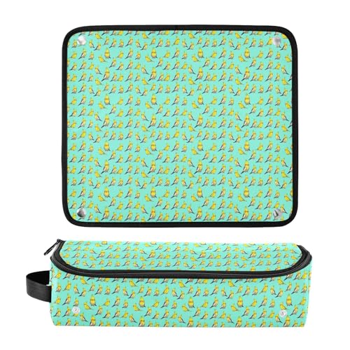 Organizador 2 en 1 para herramientas de cabello con tapete resistente al calor miniatura 3