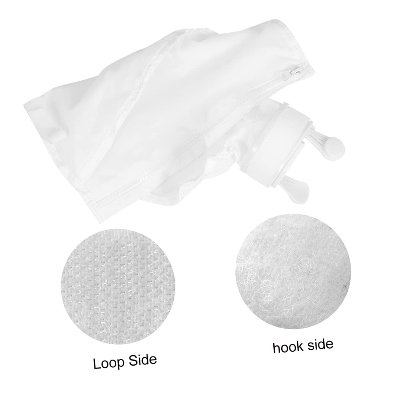ifundom 3 Piezas Bolsa Piscina Limpieza reemplazo vacío Skimmer de Piscina de Alta Resistencia Bolsa Multiusos para 280 Bolsa de Repuesto con Cremallera para 280