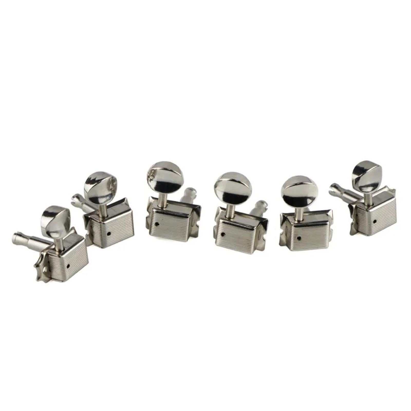 6 Mechaniken Im Vintage-Stil Für FD ST- Und TL-E-Gitarren Vernickelt Gitarrenwirbel-Set