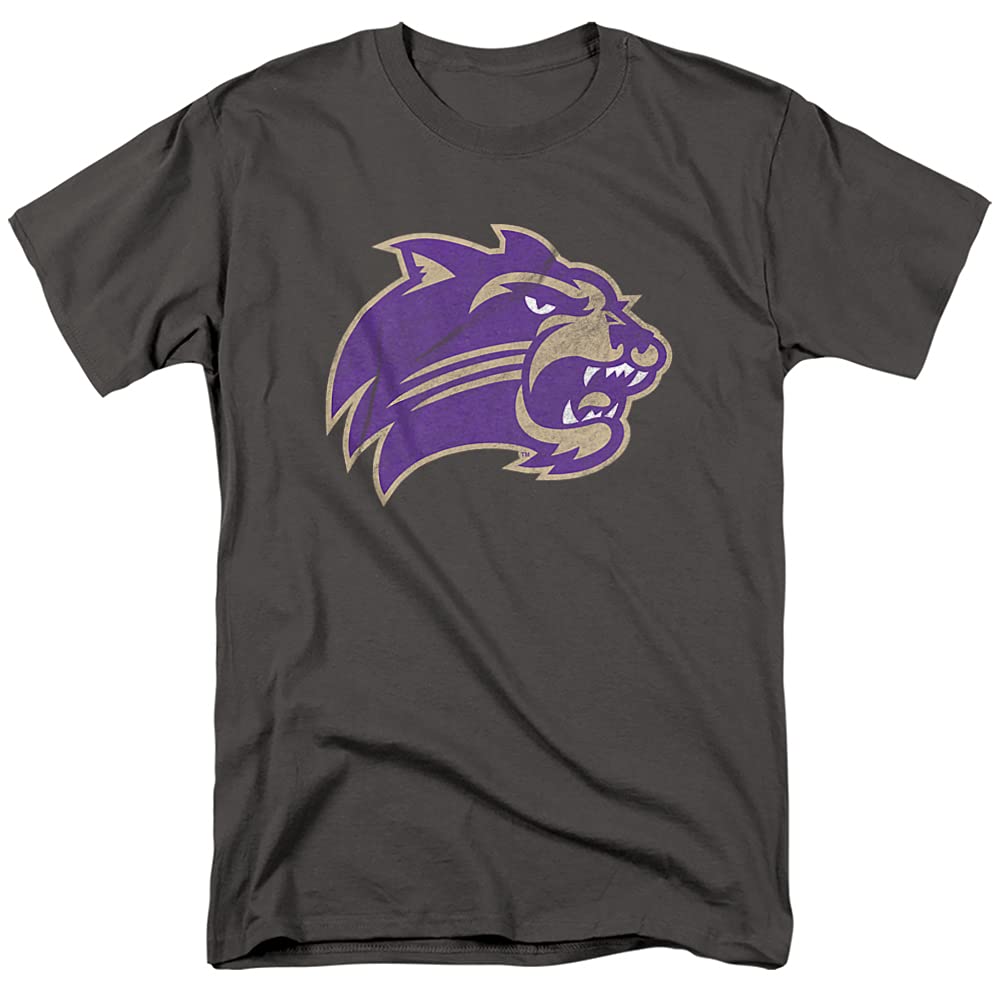 LOGOVISION Official Collegiate Distressed Primary Logo Adult T-Shirt Collection — view 199