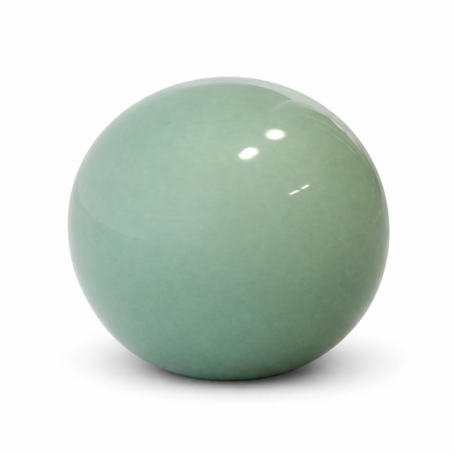 K&K Keramik Green Ceramic Ball 30 Cm Garden Ball Decorative Ball Garden Figure Decoration Made Of Frost-Resistant, Weather-Resistant, Robust Stoneware Ceramic Outdoor (Green)