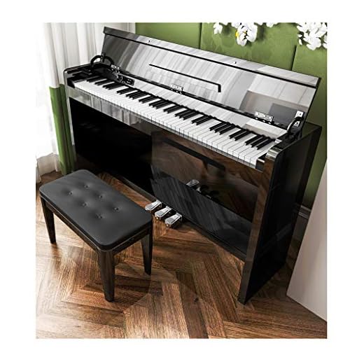 yankai 88 Principiante Tasto di Pianoforte Piano Elettrico, Martello Pesante Piano Elettrico Professionale Digitale, Sensazione Vicino al Pianoforte A Coda 99,99%