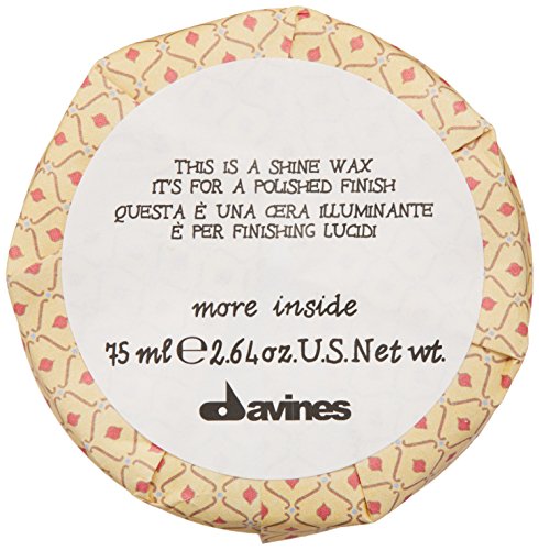 Davines This is a Shine Wax, Light Hold And Creamy Formula For Creating Glossy And Sleek, structured Styles, 2.64 Oz.
