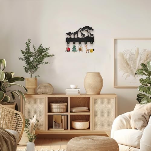 Árbol de animales para colgar llaves y chaquetas sin perder espacio 8