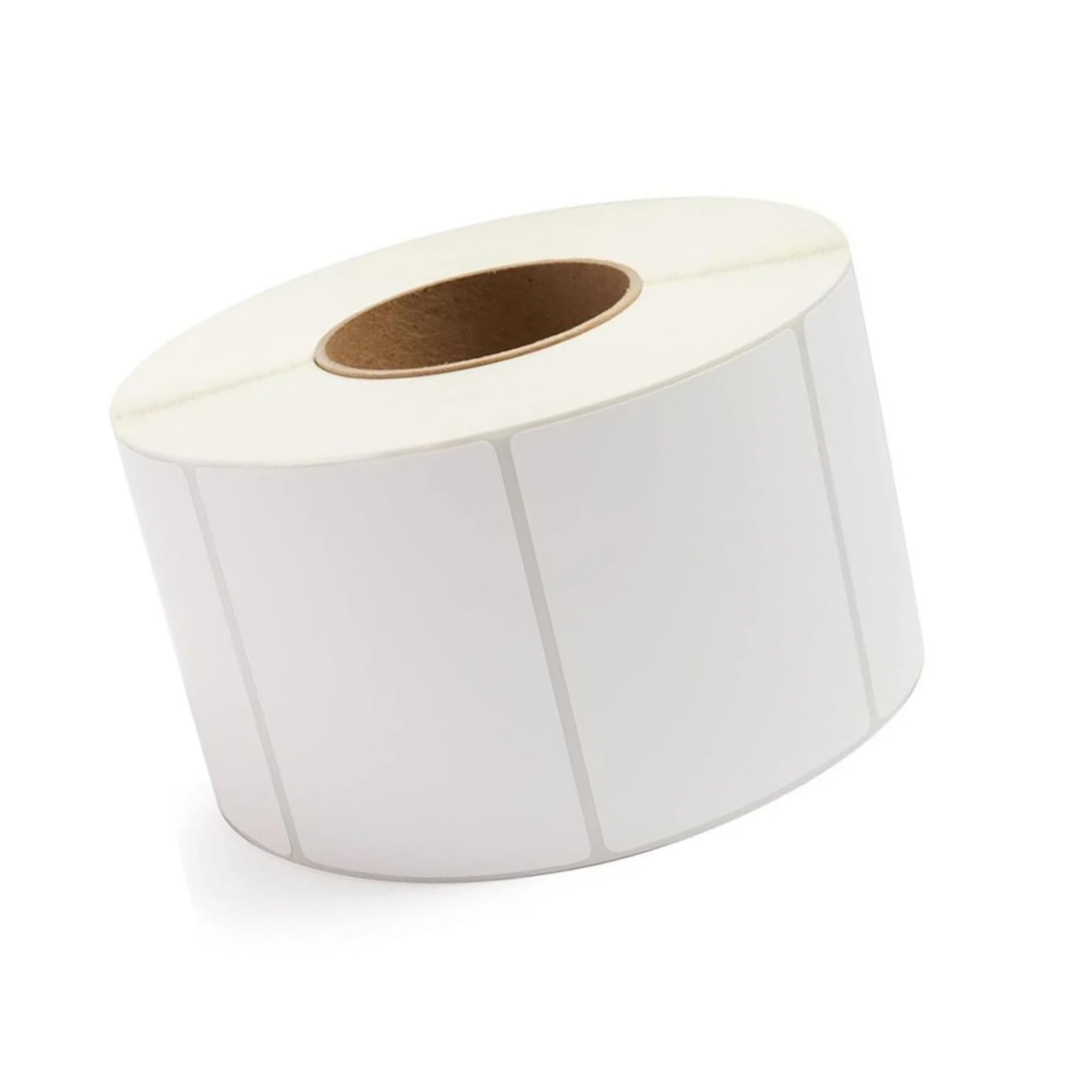 G4GADGET 500 White Writable Labels Roll – 50x75mm Rectangle Stickers – Blank Adhesive Labels for Storage, Shipping, Organization, Kitchen, Inventory & Barcode Use – Easy Peel Design — image 1