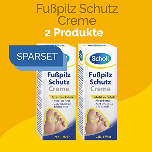 Preisvergleich Produktbild Scholl Fusspilz Schutz Creme 60ml (2 x 30ml)