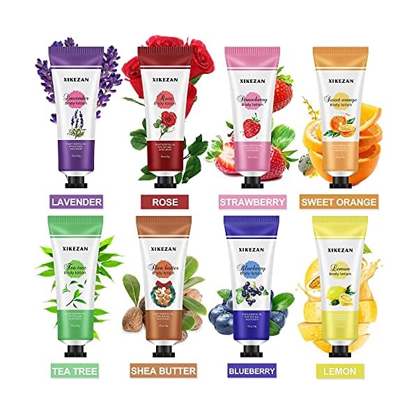 Body-Lotion-Butter-w8-Pack-Travel-Size-Body-Cream-Women-Gifts-SetNatural-Skin-Care-Products-for-Dry-Sensitive-SkinUnique-Birthday-Christmas-Stocking-Stuffers-Gifts-for-Women-Her-Girlfriend-Mom-Wife Body Lotion Butter w/8 Pack Travel Size Body Cream Women Gifts Set,Natural Skin Care Products Unique Birthday Christmas Stocking Stuffers Valentines Day Gifts for Her Women Girlfriend Mom Wife
