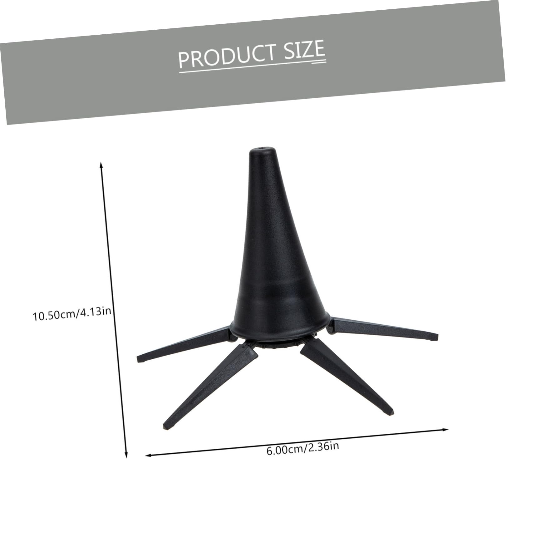 HANABASS Clarinet Holder Stand Abs Iron Oboe Bracket Stable Five-legged Stand for Outdoor/indoor Use