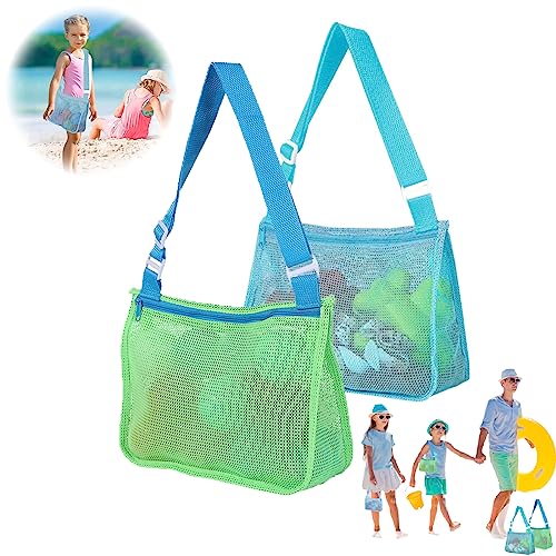 Darryy Borsa Rete Giochi Spiaggia, 2 Pezzi Borsa