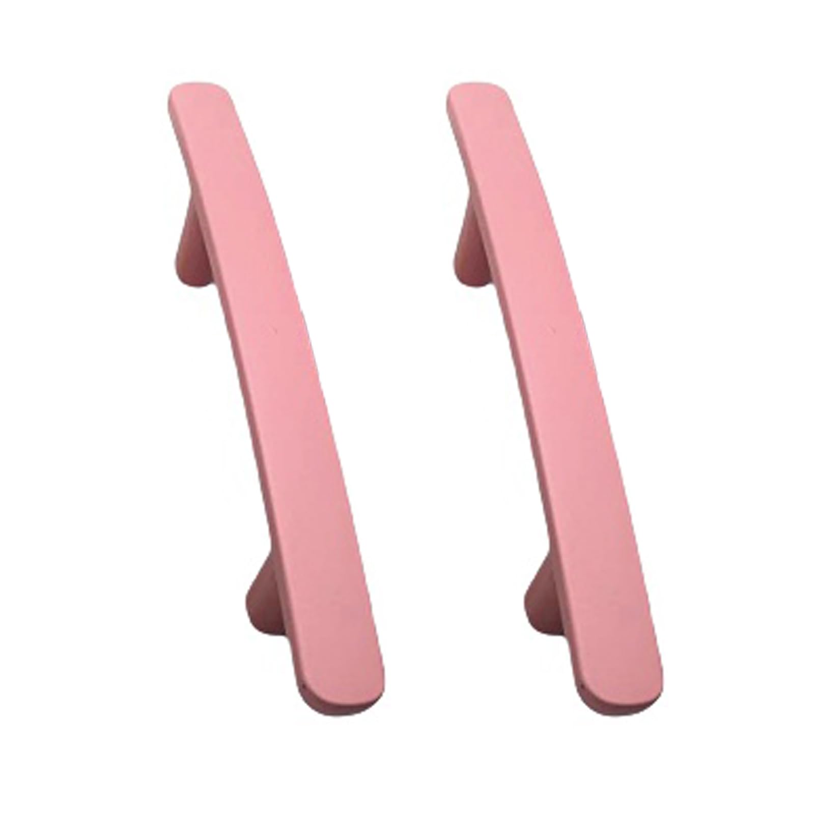 DSWZLQDXB 2pcs Cabinet Handles Colourful Kitchen Door Handles zinc Alloy Profiles Drawer Pulls Wardrobe Children's Room Knobs Cupboard Door Levers (Hole Distance 96mm,Pink)
