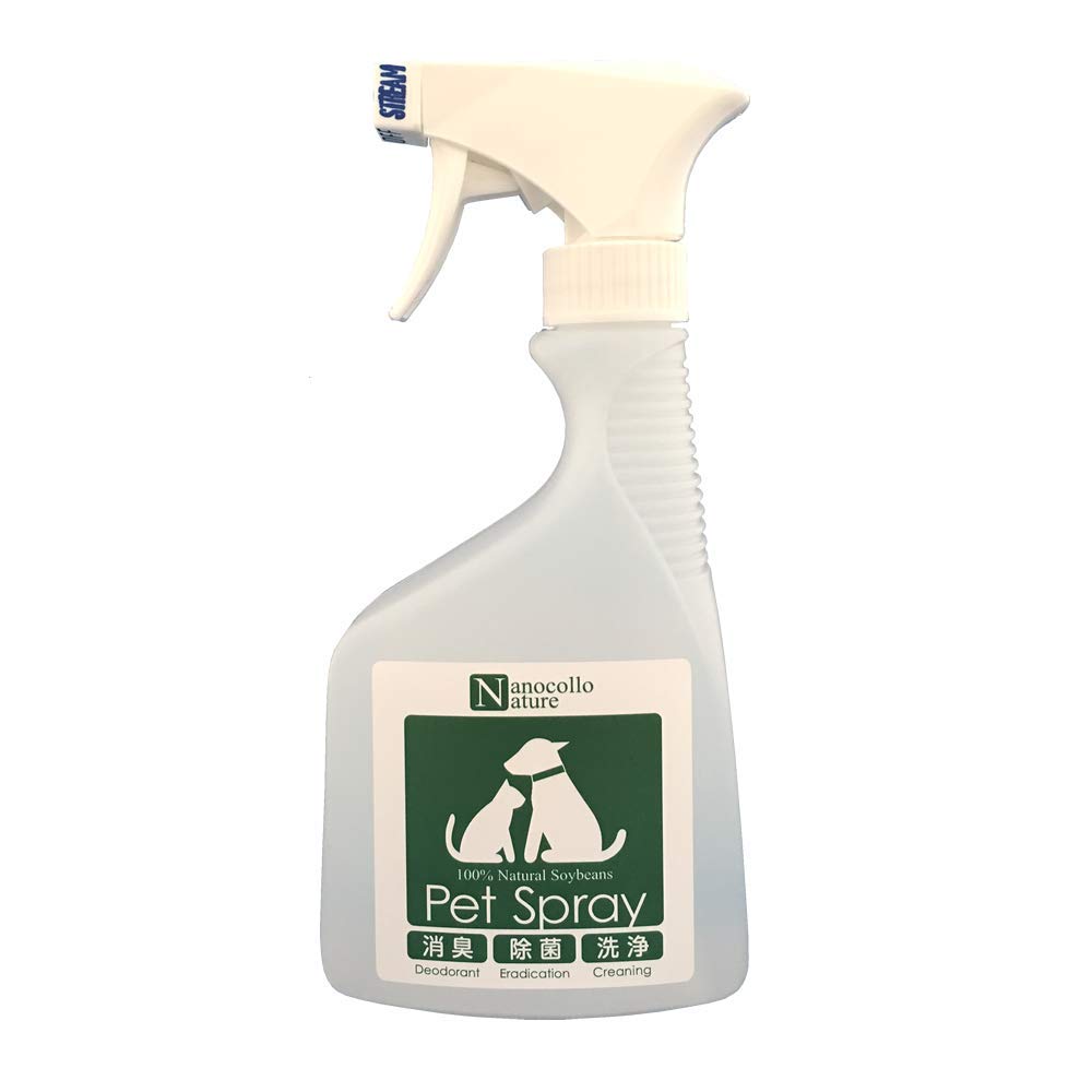 Amazon | 【無香料・天然成分】 犬・猫用 除菌&消臭スプレー ナノコロ
