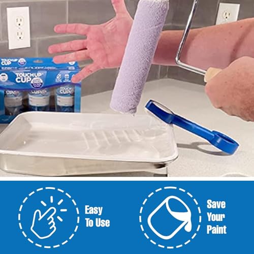 Touch Up Cup Empty Plastic Paint Storage Containers with Lids for Leftover Paint, Touch Ups, As Seen On Shark Tank Products, 13 oz, Pack of 3 by Touch Up Cup - Image 5