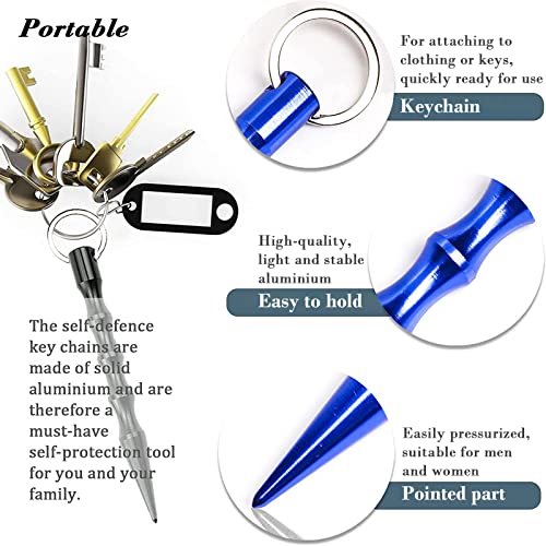 UYDF 5 Pezzi Kubotan Portachiavi per Difesa