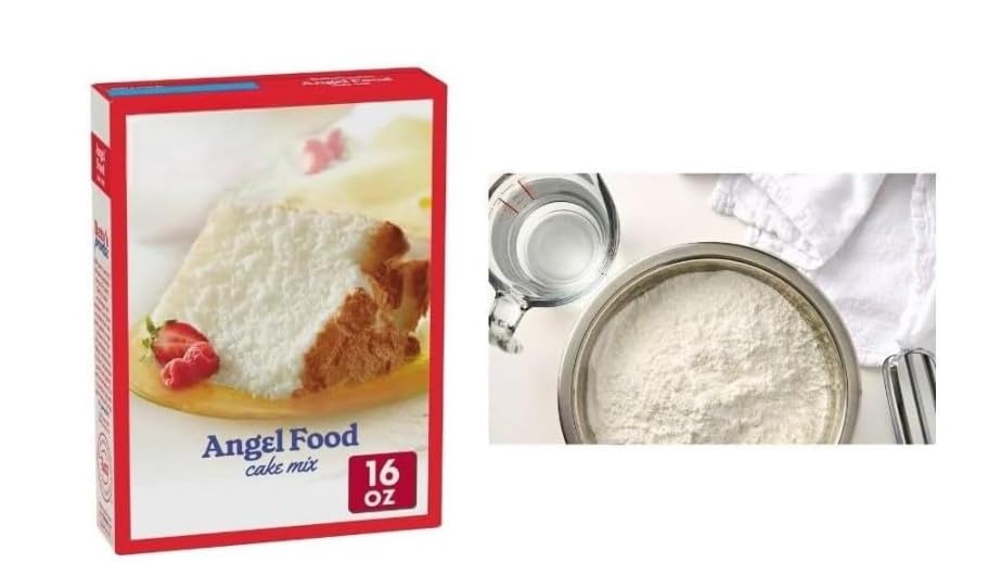 Ready to Crocker Angel Food Cake Mix, Just Add Water, 16 oz- 1pack