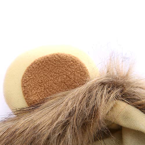 Baugger - Bonito e Fun Pet Costume Peruca Tampas para Emulação Do Cão Do Filhote de Cachorro Do Gato