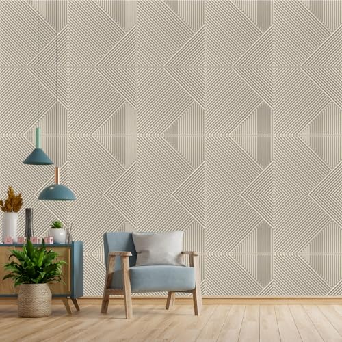 Image of Kayra Decor 3D Self Adhesive Wall Panel White Tail TP 106 Design Pack of 18 Covers 48.51 Sq. Ft.