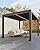 Garveelife All-Aluminum Louvered Pergola 10' x 12', Outdoor Pergola with Adjustable Louvered Roof, Reinforced Aluminum Frame, Integrated Drainage System, Hardtop Gazebo for Patio, Deck, Gray