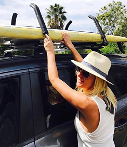 Lockrack Universal Rooftop Watersports Carrier, Aluminum - Thumbnail 3