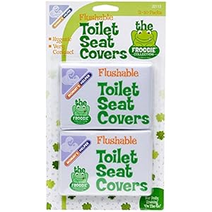 Mommy’s Helper Flushable Toilet Seat Covers, White