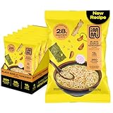 immi Black Garlic “Chicken” Ramen – Bold Flavor, Chewier Noodles & High Protein – Vegan, Keto-Friendly Ramen Noodles – Low Carb, Zero Sugar – Healthy Plant-Based Ramen Bowl, 6-Pack