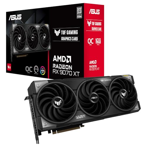 Asus Tuf Gaming Radeon Rx 9070 Xt Oc Edition 16gb Gddr6, Tarjeta Gráfica Gaming Pcie 5.0, 16gb Gddr6, Hdmi Dp 2.1, 3.125 Ranuras, Grado Militar, Asus Tuf Gaming Radeon Rx 9070 Xt Oc Edition 16gb Gddr6, Tarjeta Gráfica Gaming Pcie 5.0, 16gb Gddr6, Hdmi Dp 2.1, 3.125 Ranuras, Grado Militar,