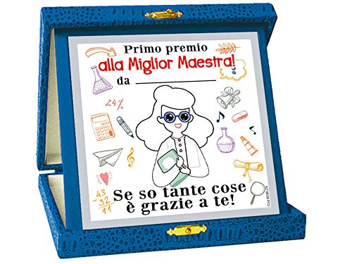 Macedonia Targa Premio Speciale per LA MIGLIOR MAESTRA Gadget Idea Regalo targhetta