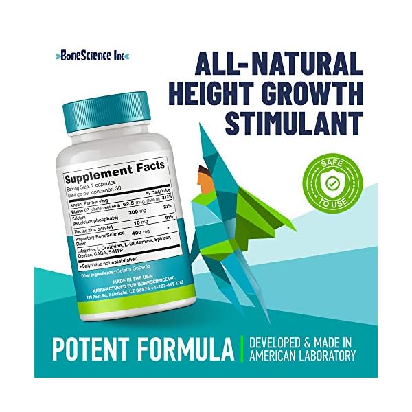 Height-Growth-Maximizer-Natural-Peak-Height-Made-in-USA-Height-Pills-Bone-Growth-Grow-Taller-Supplement-for-Adults-Kids-Height-Increase-Pills-Maximum-Height-Growth-Formula-to-Get-Taller Height Growth Maximizer - Reach Natural Made in USA Pills Bone Grow Taller Supplement for Adults & Kids Increase Maximum Formula to Get