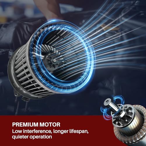 Image of 700323 Front AC Heater Blower Motor Fan Fit for Nissan Rogue 2.5L 2014 2015 2016 2017 2018 2019 ，Rogue Sport 2.0L 2017 2018 2019 27226-4BU0A, 272264BU0A, 75041,BM10019C