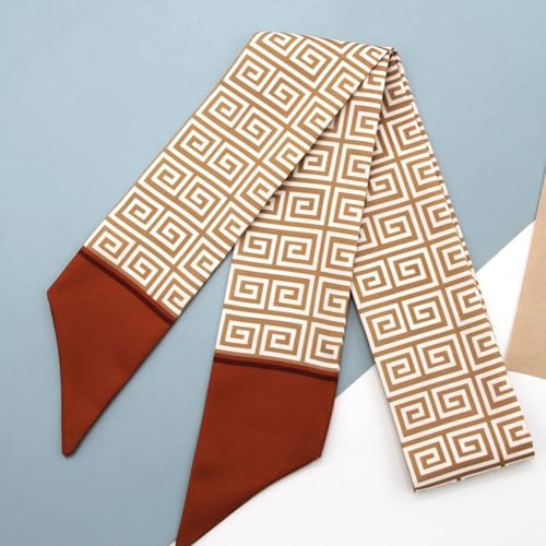 3 Pack Purse Scarf Set,Silk Ribbon Scarves for Bags Head Scarf for Handbag Handle Scarf Band Hair Neck Scarf for Women Fashion Holiday Gifts Wrapping,372