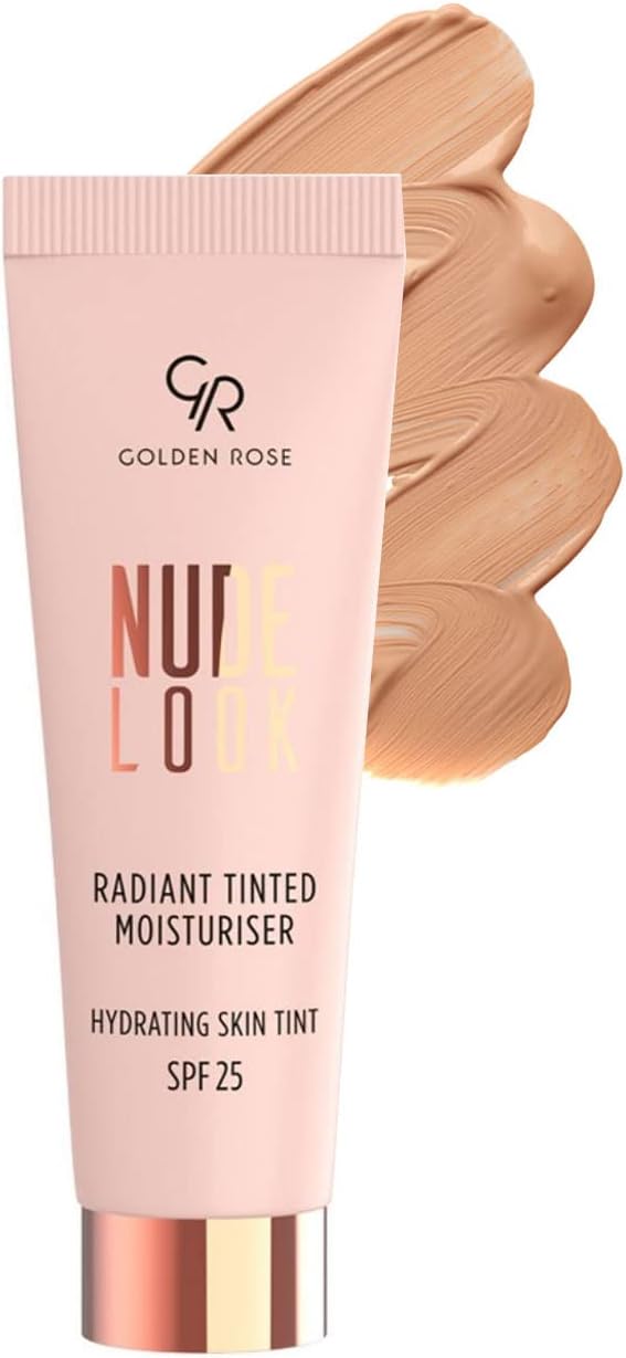 Golden Rose Nude Look Radiant Tinted Colour Moisturizer SPF 25 (02 Medium Int)